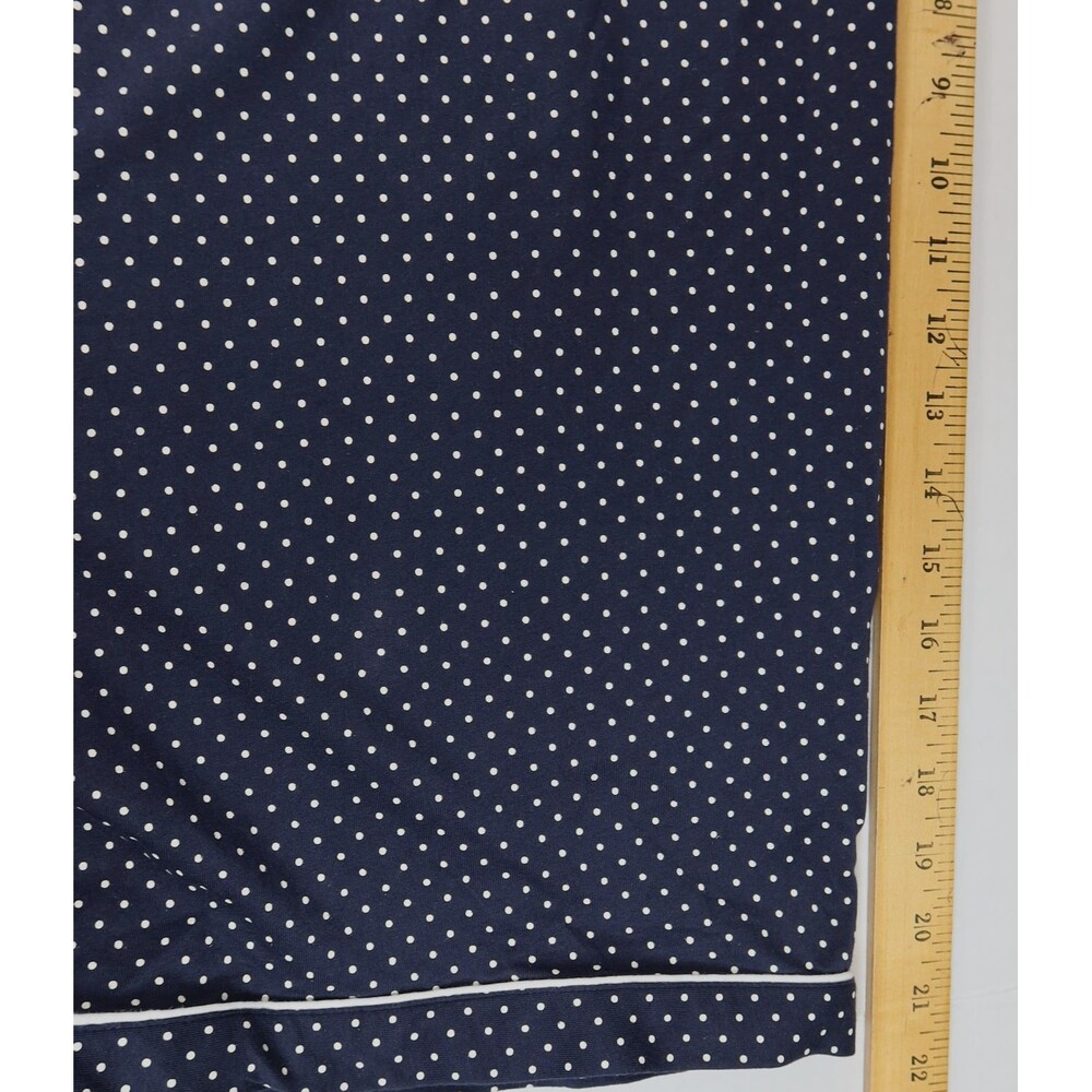 Lauren Ralph Lauren Women's Plus Size 2XL Pajama Shorts Set Navy Polka Dots NWT - Picture 16 of 16